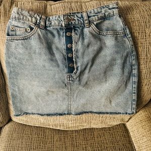 Zara denim skirt